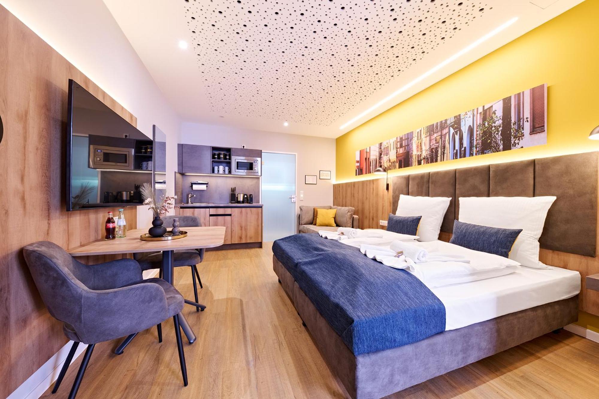 Xzllenz Traum Studio-Apartment, Frei-Parken, U-Bahn, Kueche Нюрнберг Екстериор снимка