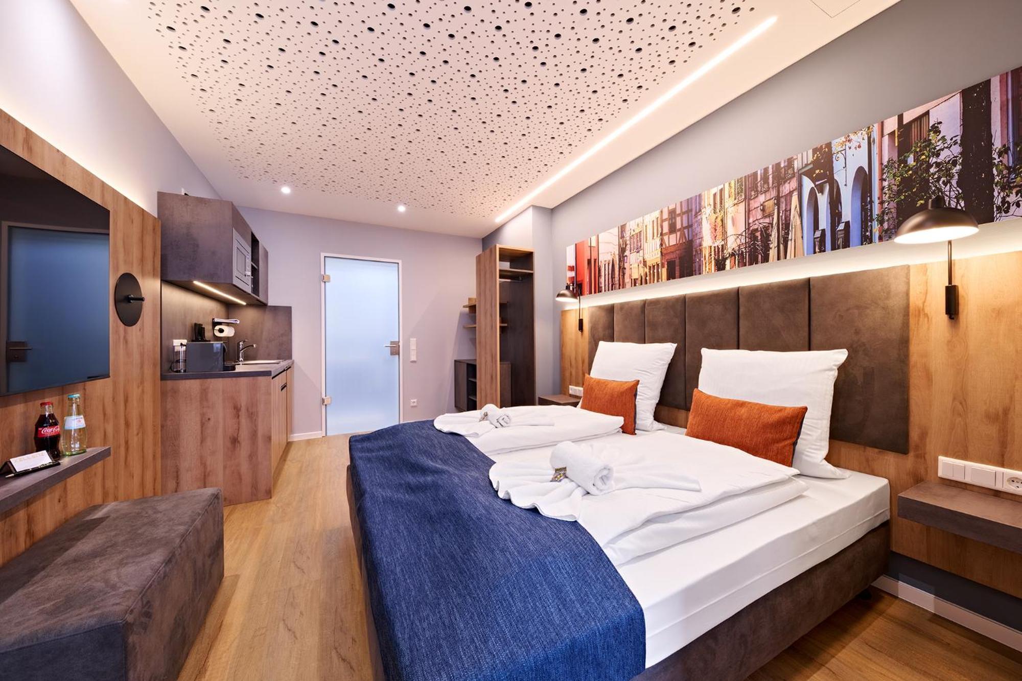 Xzllenz Traum Studio-Apartment, Frei-Parken, U-Bahn, Kueche Нюрнберг Екстериор снимка