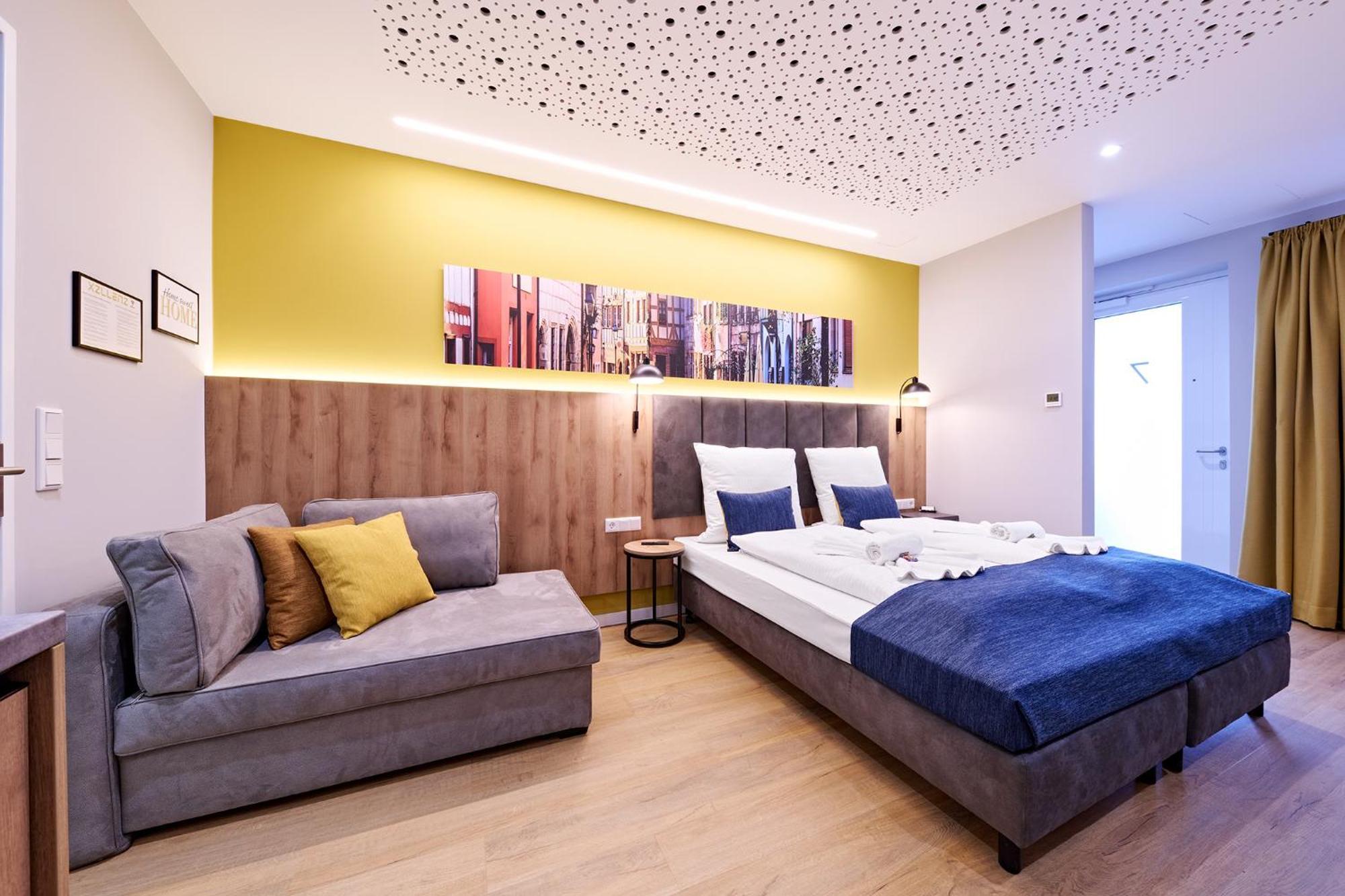 Xzllenz Traum Studio-Apartment, Frei-Parken, U-Bahn, Kueche Нюрнберг Екстериор снимка