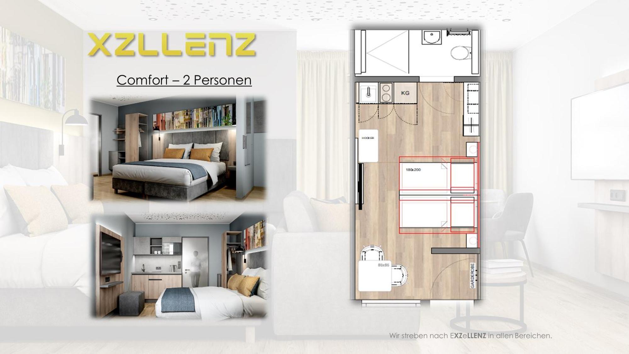 Xzllenz Traum Studio-Apartment, Frei-Parken, U-Bahn, Kueche Нюрнберг Екстериор снимка